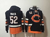 Bears 52 Khalil Mack Navy All Stitched Hooded Sweatshirt,baseball caps,new era cap wholesale,wholesale hats